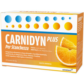 Carnidyn Plus Integratore Energetico Con Carnitina 20 Bustine