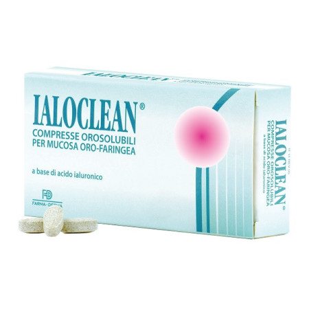 Ialoclean Trattamento Affezioni Vie Respiratorie 30 Compresse Orosolubili