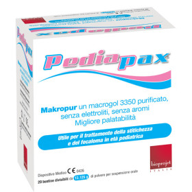 Pediapax Polvere Contro La Stitichezza 20 Bustine