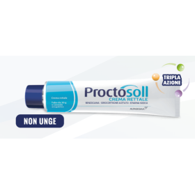 Proctosoll Crema Rettale Contro Emorroidi Benzocaina 30 g