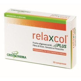 Relaxcol Plus Integratore Funzionalità Gastrointestinale 30 Compresse