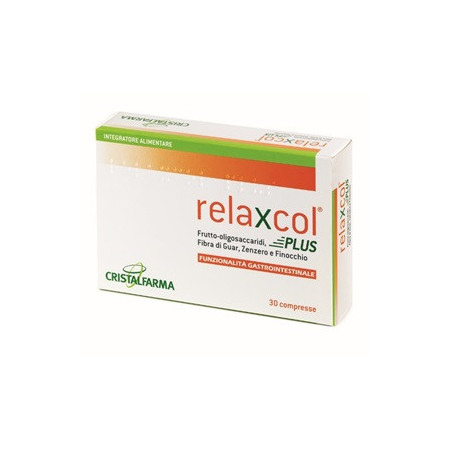 Relaxcol Plus Integratore Funzionalità Gastrointestinale 30 Compresse