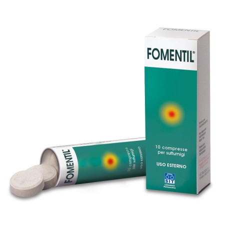 Fomentil Fumenti 10 Compresse per Suffumigi