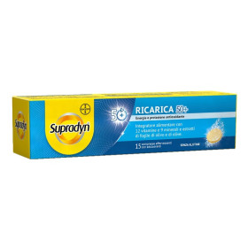 Supradyn Ricarica 50 Integratore di Vitamine C, D, Selenio e Coenzima Q10 Gusto Arancia 15 Compre