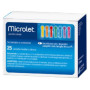 Microlet Lancette Pungidito Colorate 25 Pezzi