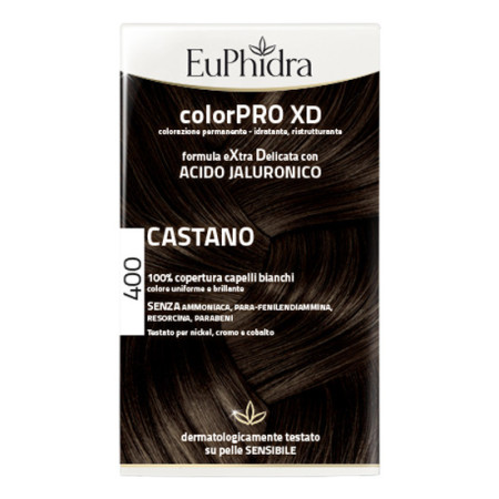Euphidra ColorPRO XD 400 Castano Tintura Capelli Extra Delicata