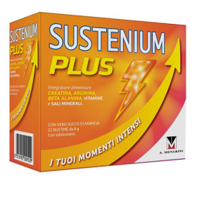 Sustenium Plus Integratore di Creatina Arginina 22 Bustine