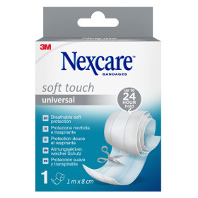 Nexcare Soft Cerotto In Striscia TNT Ipoallergenico cm 8x1 m