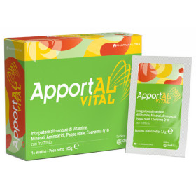 Apportal Vital Integratore di Vitamine e Minerali 14 Bustine