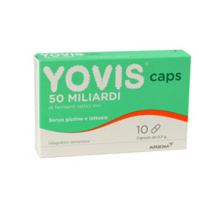 Yovis Caps 50 Miliardi Integratore Fermenti Lattici Vivi 10 Capsule