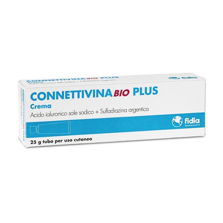 ConnettivinaBio Plus Crema Dermatologica Trattamento Piaghe e Ulcere 25 g