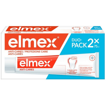 Elmex Protezione Carie Dentifricio 2x75 ml