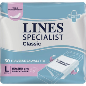Lines Specialist Traverse Salvaletto Rimboccabili 80x180 cm 30 Pezzi