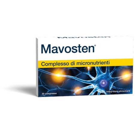 Mavosten Integratore di Micronutrienti per Nervi Sani 20 Compresse