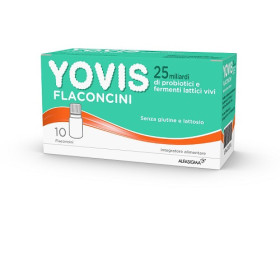 Yovis Flaconcini 25 Miliardi Integratore Fermenti Lattici Vivi 10 Flaconcini