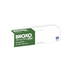 Broxo Din Gel Gengivale 0,2% Clorexidina digluconato 30 ml