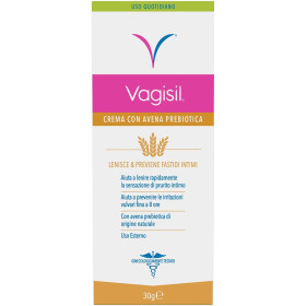 Vagisil Crema Intima 2 in 1 Per Uso Quotidiano Con Avena Prebiotica 30 g