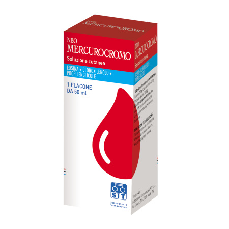 Neomercurocromo Soluzione Disinfettante Flacone 50 ml