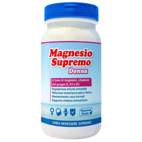 Natural Point Magnesio Supremo Donna Integratore di Magnesio e Vitamine 150 g