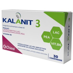 Kalanit 3 Integratore Per Il Sistema Nervoso e Affaticamento 1470 mg 30 Compresse