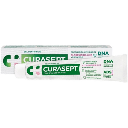 Curasept Gel Dentifricio Ads Dna Trattamento Astringente 75ml
