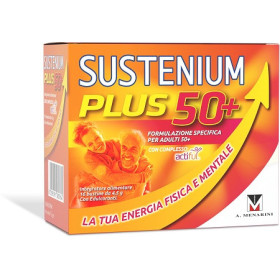 Sustenium Plus 50 Integratore Per Energia Fisica e Mentale 16 Bustine