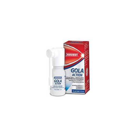 Iodosan Gola Action 0,15% 0,5% Spray Per Mucosa Orale 10 ml