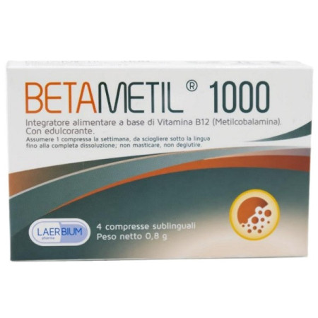 BETAMETIL 1000 4CPR SUBLINGUAL