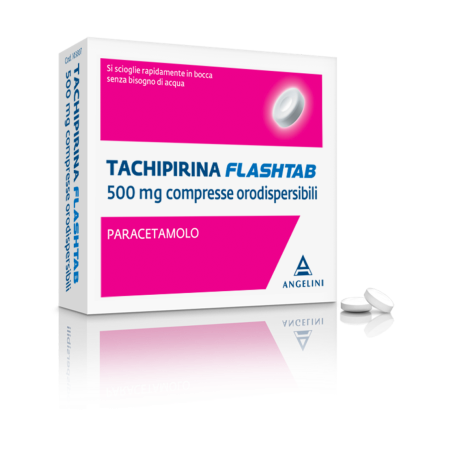 Tachipirina Flashtab 500 mg Paracetamolo 16 Compresse