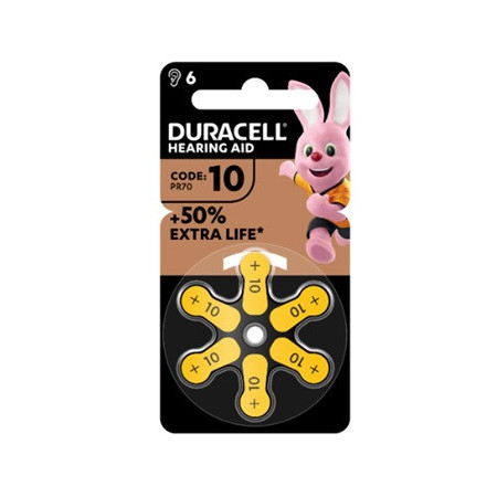 DURACELL EASY TAB 10 GIALLO