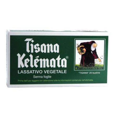 Tisana Kelemata Senna Foglie Lassativo Vegetale 20 Bustine 1,3g