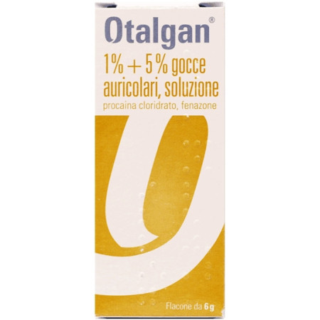 Otalgan Gocce Auricolari 1% 5% Procaina / Fenazone Flacone da 6g