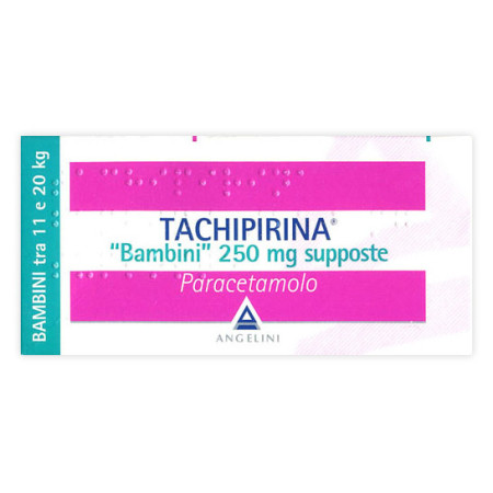 Tachipirina Bambini 250 mg Paracetamolo 10 Supposte