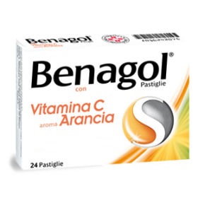 BENAGOL VIT C 24PAST ARANCIA