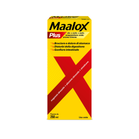 Maalox Plus Sospensione Orale Antiacido Aroma Limone 250 ml