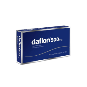 Daflon 500 mg Flavonoidi Vasoprotettore 30 Compresse