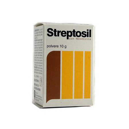 Streptosil Con Neomicina 99,5% 0,5% Polvere Cutanea 10 g