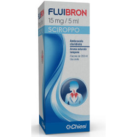 Fluibron Sciroppo Tosse Grassa 15 mg/5 ml Ambroxolo cloridrato 200 ml