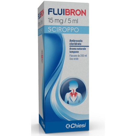 Fluibron Sciroppo Tosse Grassa 15 mg/5 ml Ambroxolo cloridrato 200 ml