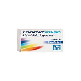 Levoreact Oftalmico 0,5 mg Levocabastina Collirio 4 ml