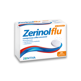 Zerinolflu Effervescente Analgesico e Antipiretico 20 Compresse Effervescenti