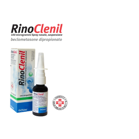 Rinoclenil Spray Nasale 100 mcg Beclometasone Dipropionato 200 Erogazioni