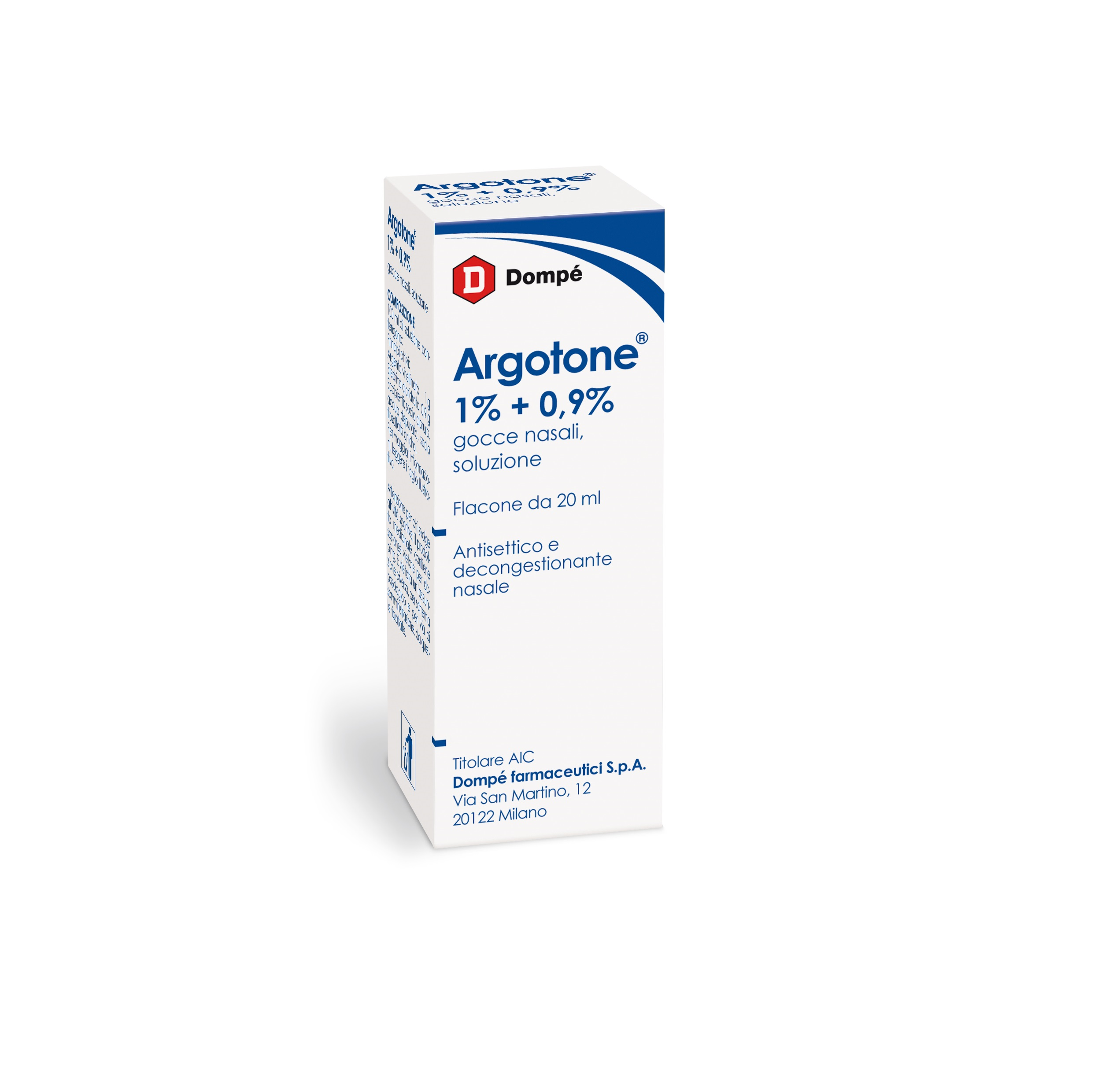 ARGOTONE*GTT RINO 20ML 1%+0,9% - Farmacia Mastrangelo 