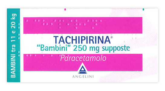 TACHIPIRINA*BB 10SUPP 250MG - Farmacia Mastrangelo 