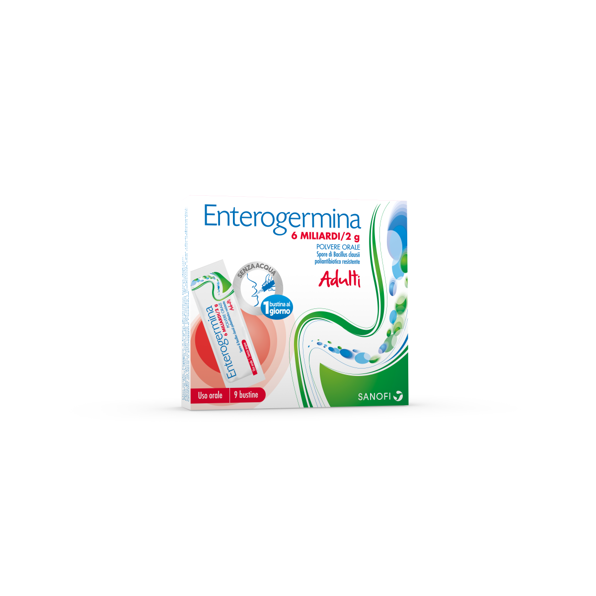 ENTEROGERMINA*OS 9BS 6MLD/2G - Farmacia Mastrangelo 