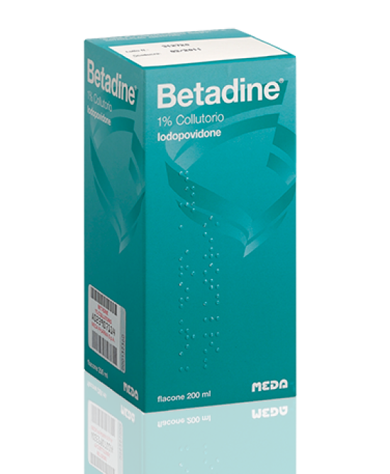 BETADINE*COLLUT FL 200ML 1% - Farmacia Mastrangelo 