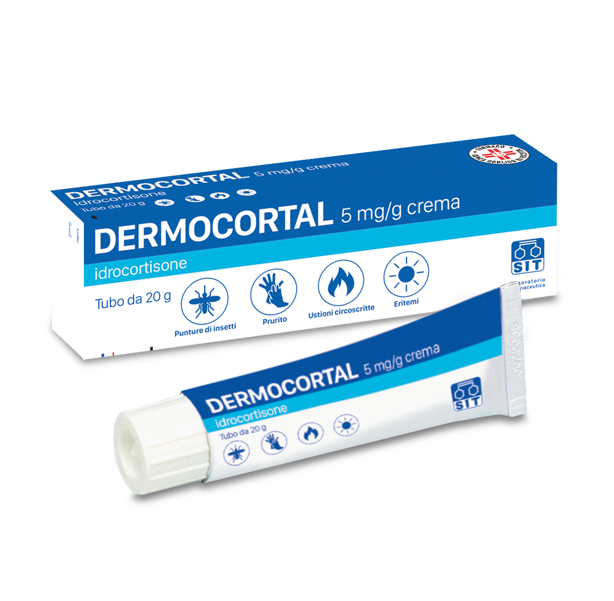 DERMOCORTAL*CREMA 20G 0,5% - Farmacia Mastrangelo 