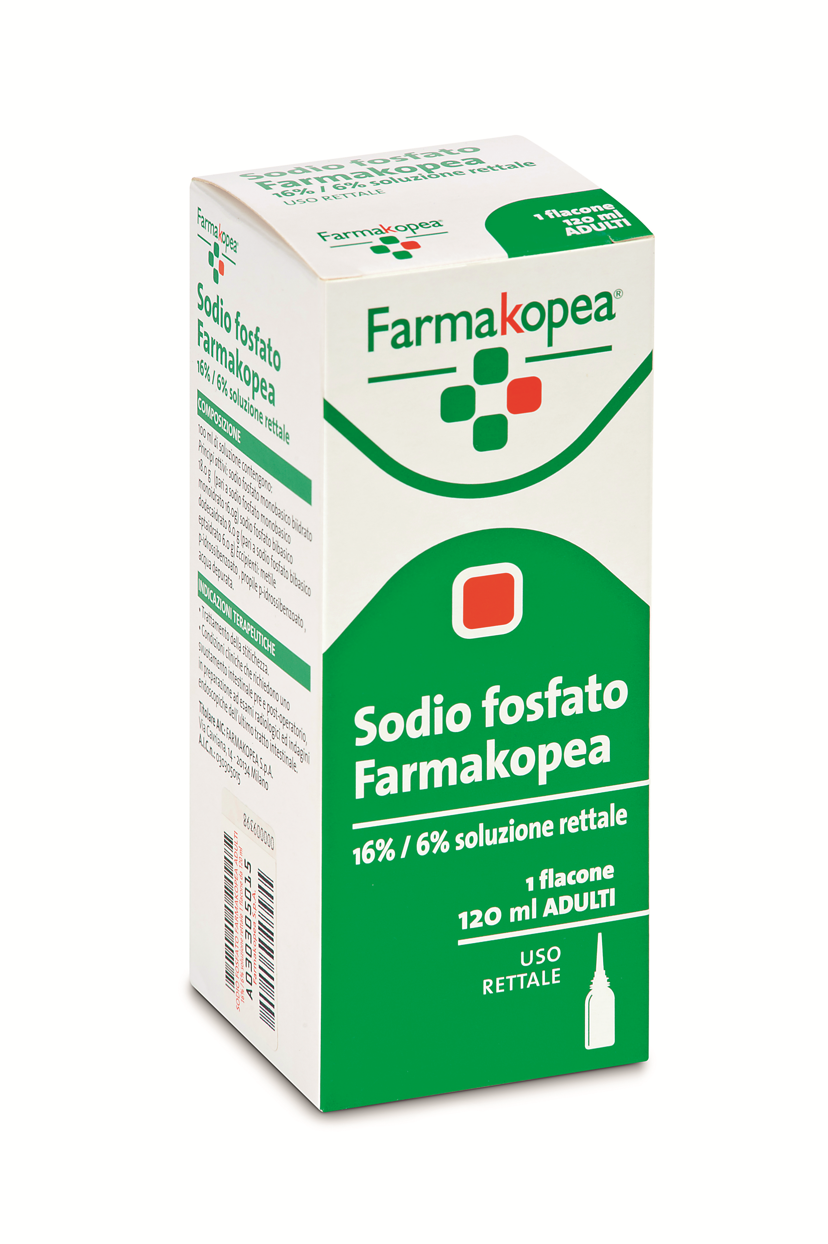 SODIO FOSFATO FA*RETT 120ML - Farmacia Mastrangelo 