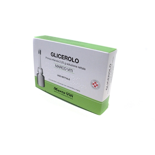 GLICEROLO MV*6MONODOSI 2,25G - Farmacia Mastrangelo 