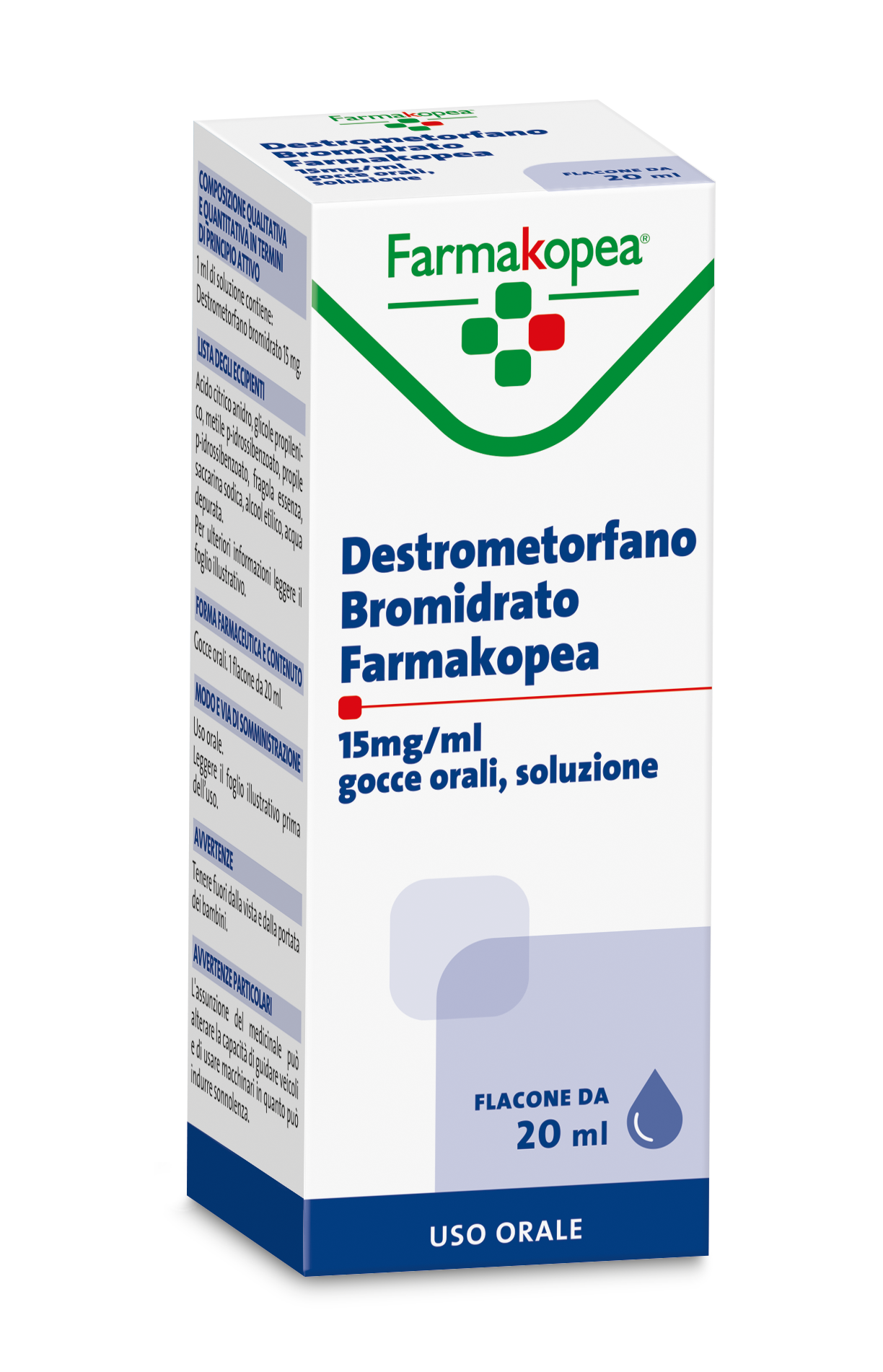 DESTROMETORFANO BR FARMAK*20ML - Farmacia Mastrangelo 